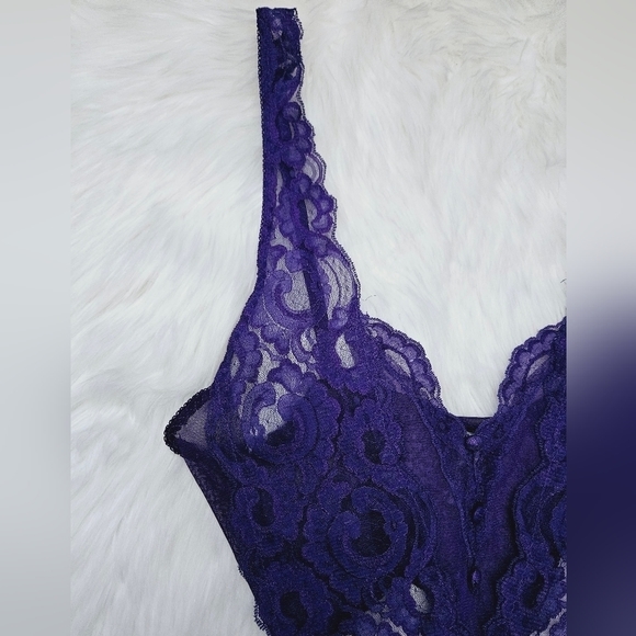 Rare Vintage Victoria's Secret Crown Label French Cut Teddy - Picture 3 of 8